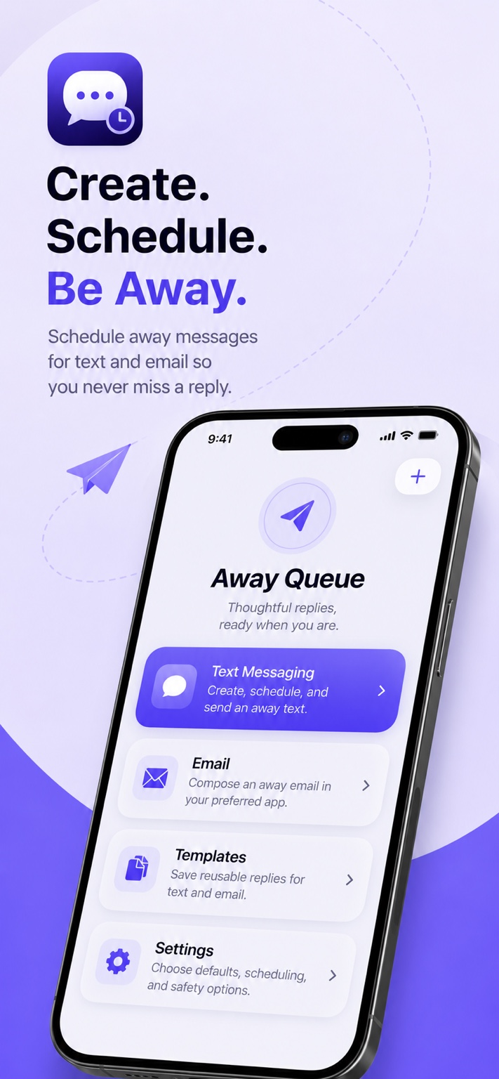Away Messaging app preview